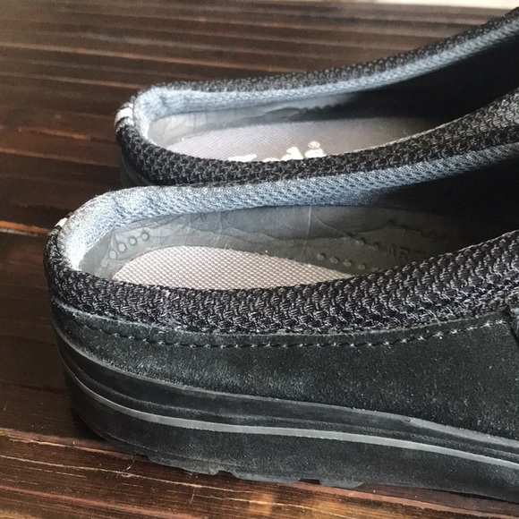 🚨B2G1 KEDS Black White Suede Slip On Flats - Picture 9 of 13